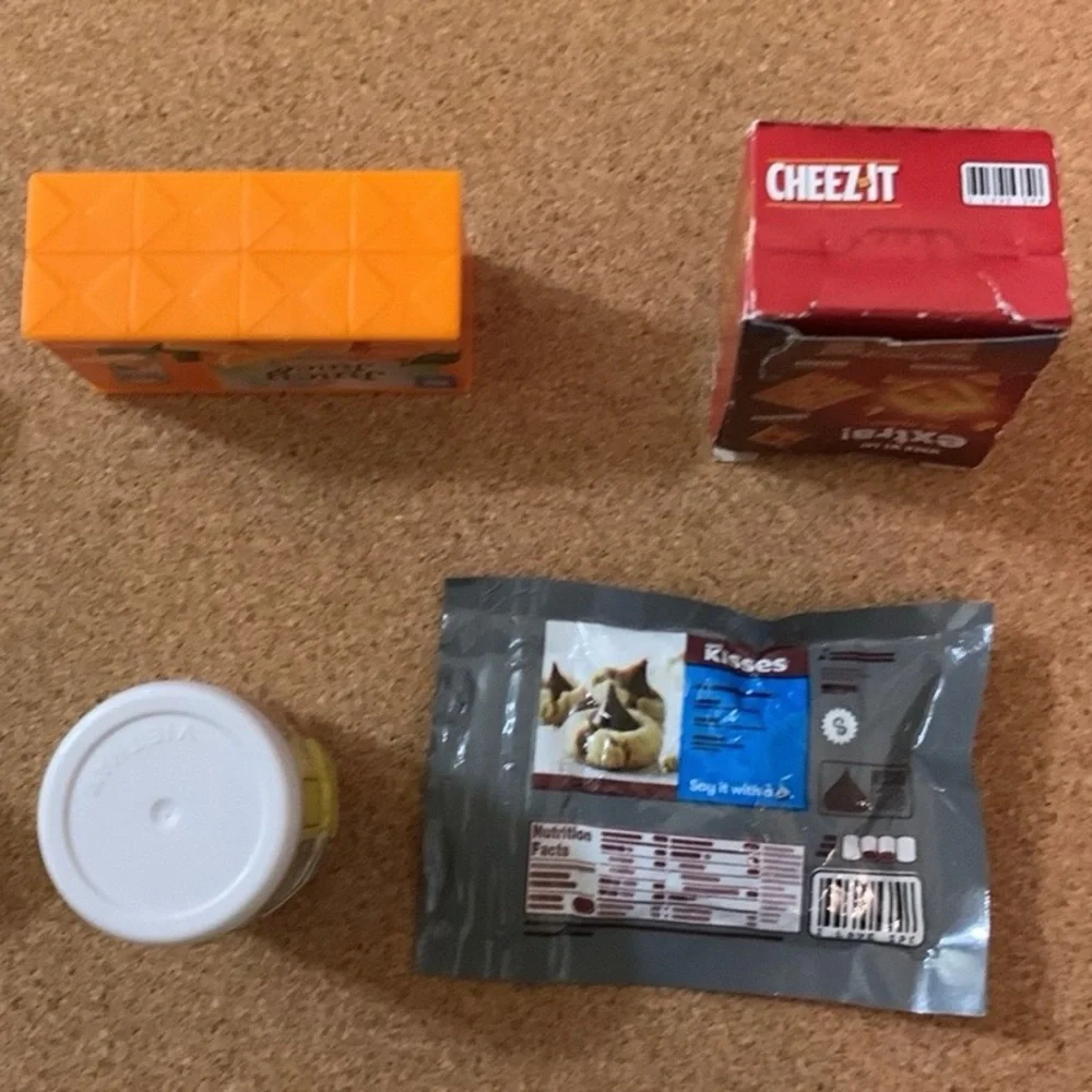 Mini Brands Shopkins Lot-Hershey’s, Funfetti, Popsicle,Cake,Juice,Cheez-It